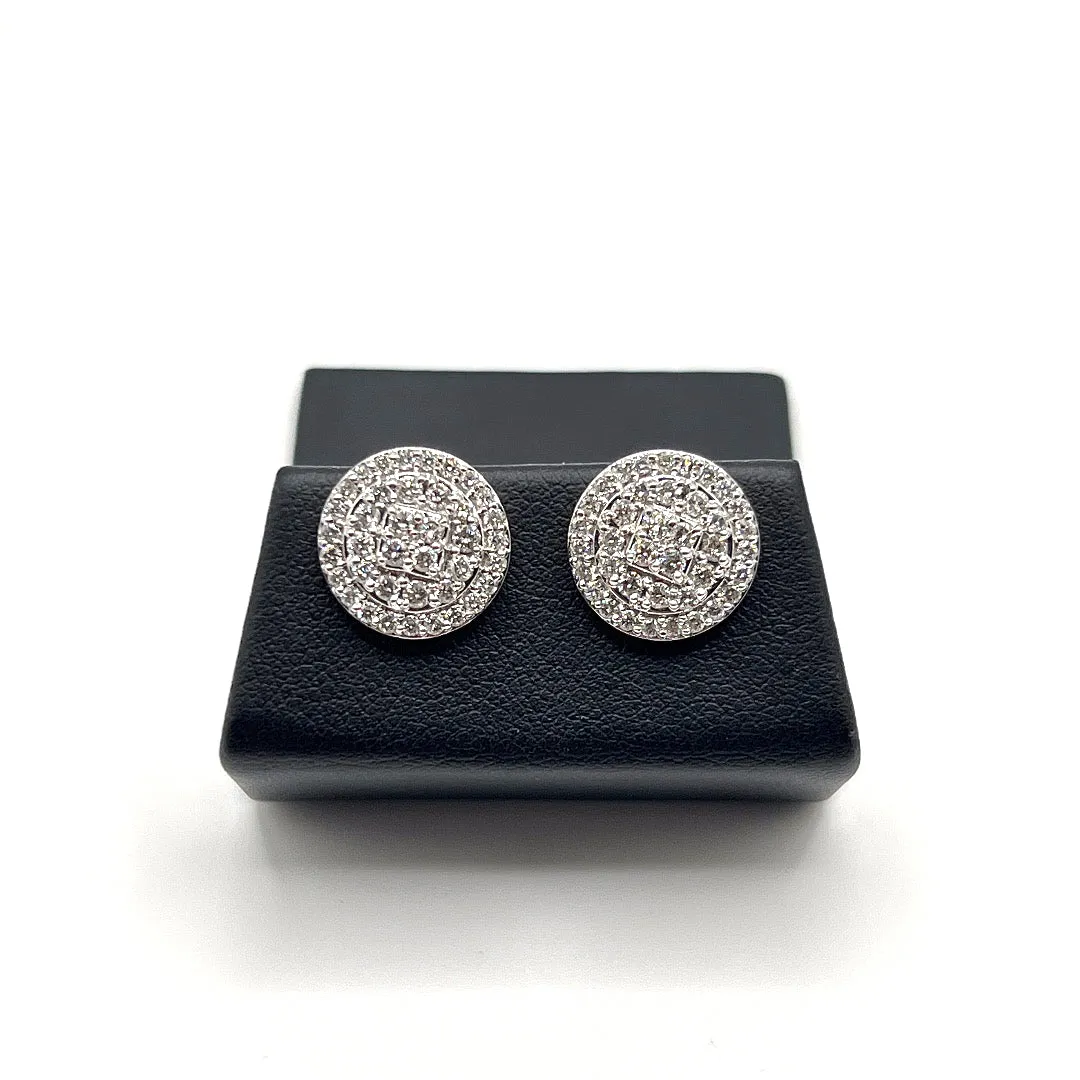 10KT DIAMOND EARRINGS