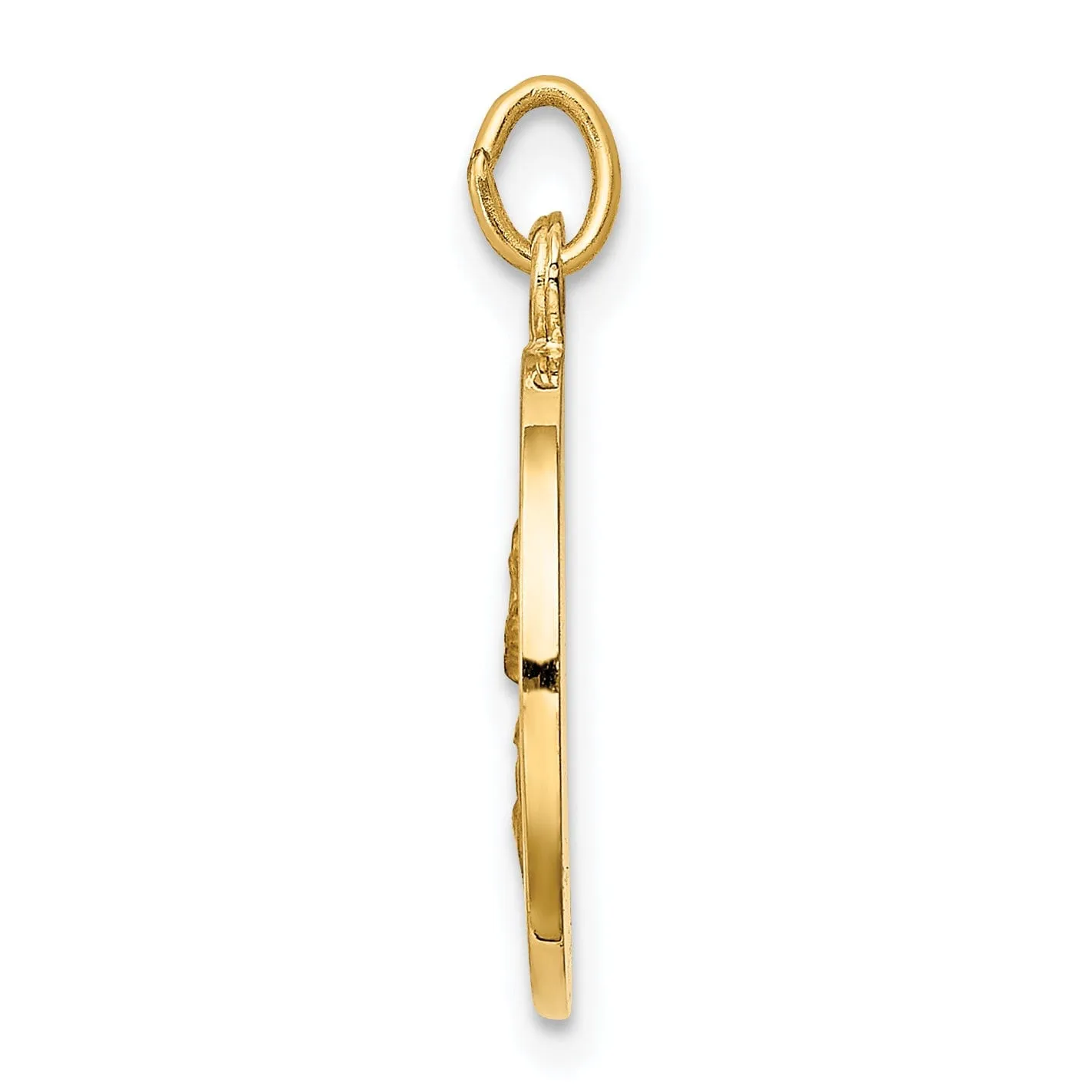 14k Yellow Gold Saint Paul Medal Pendant