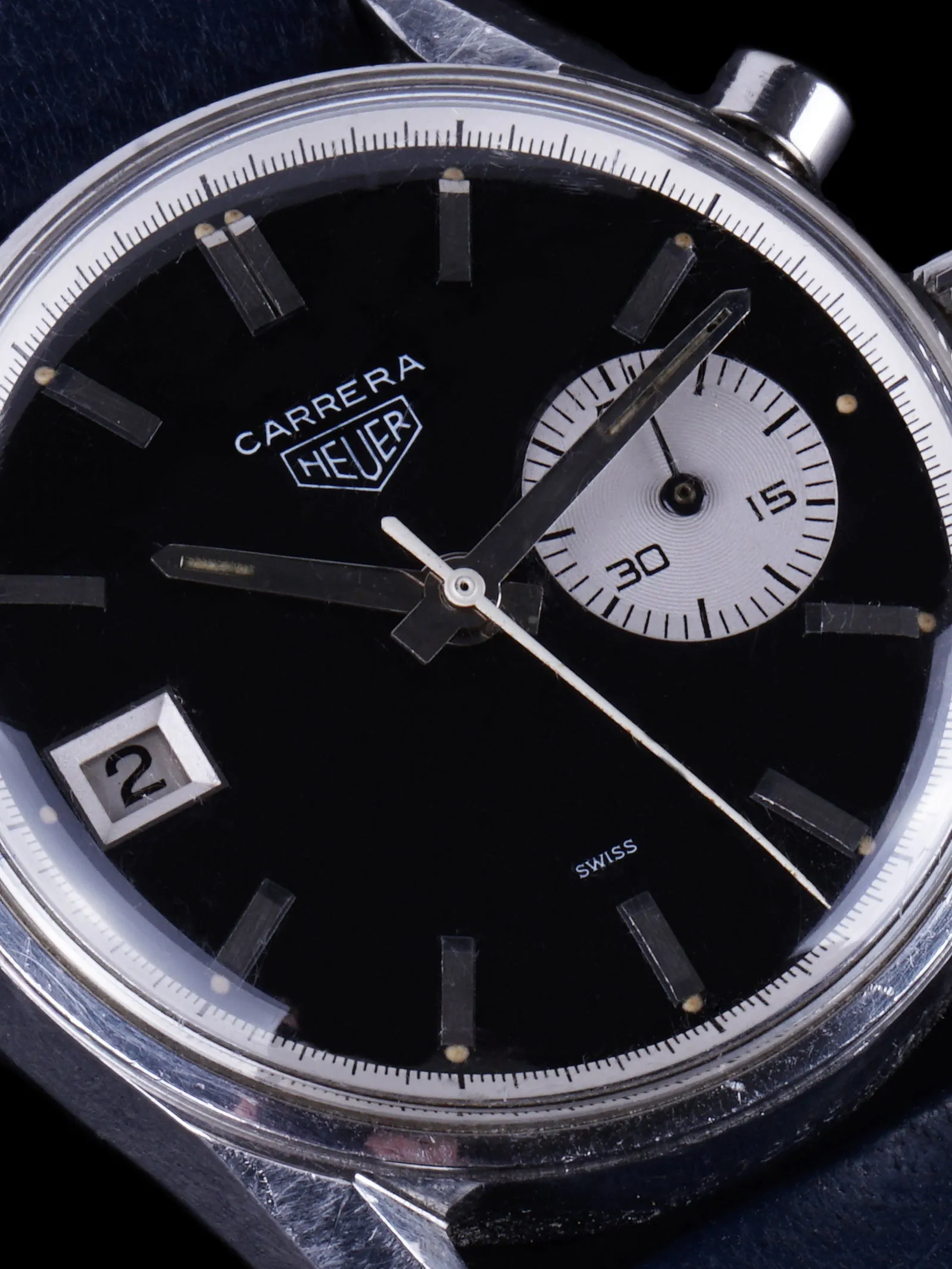 1960s Heuer Carrera Dato 45 (Ref. 3147N)