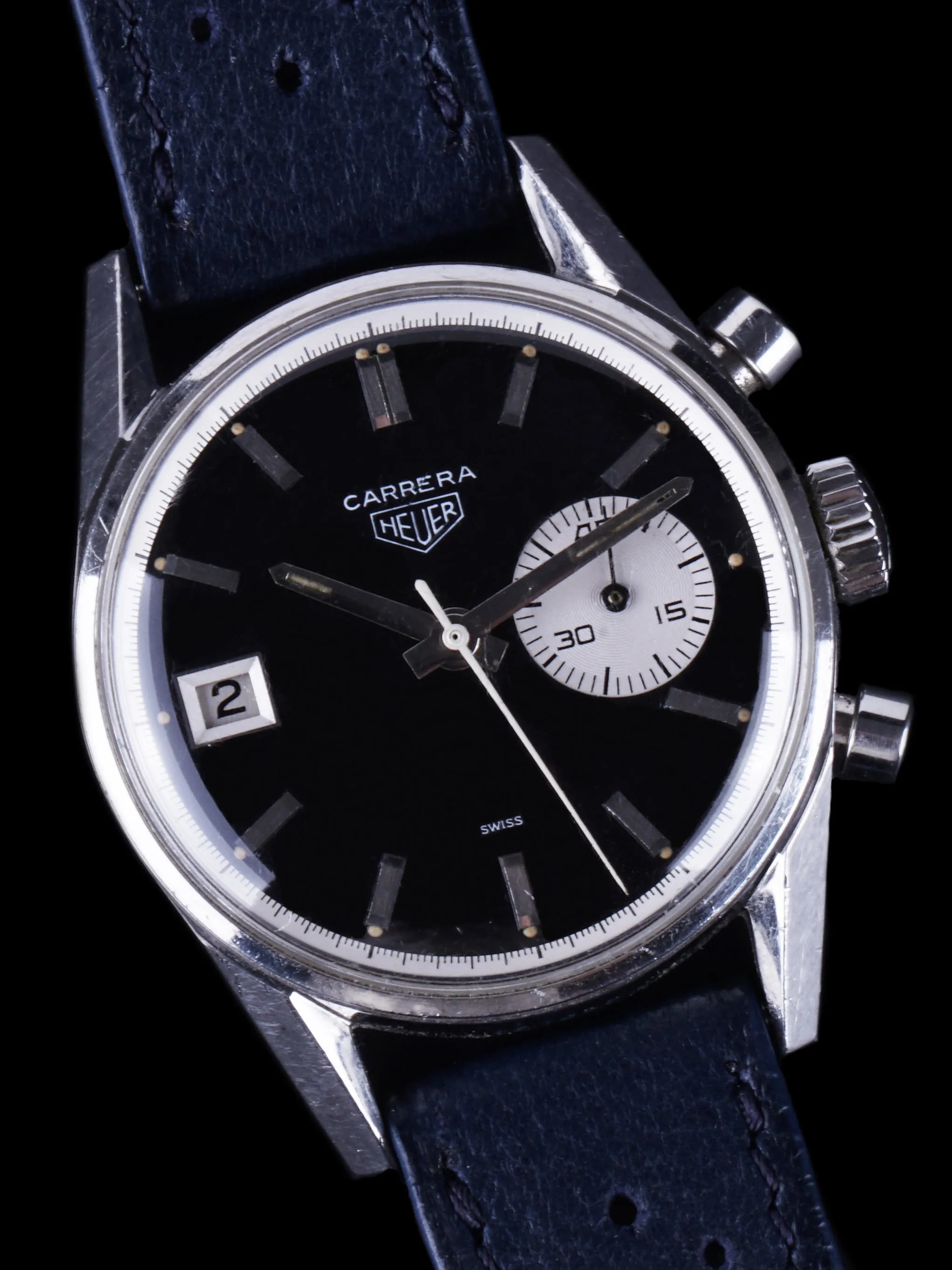 1960s Heuer Carrera Dato 45 (Ref. 3147N)