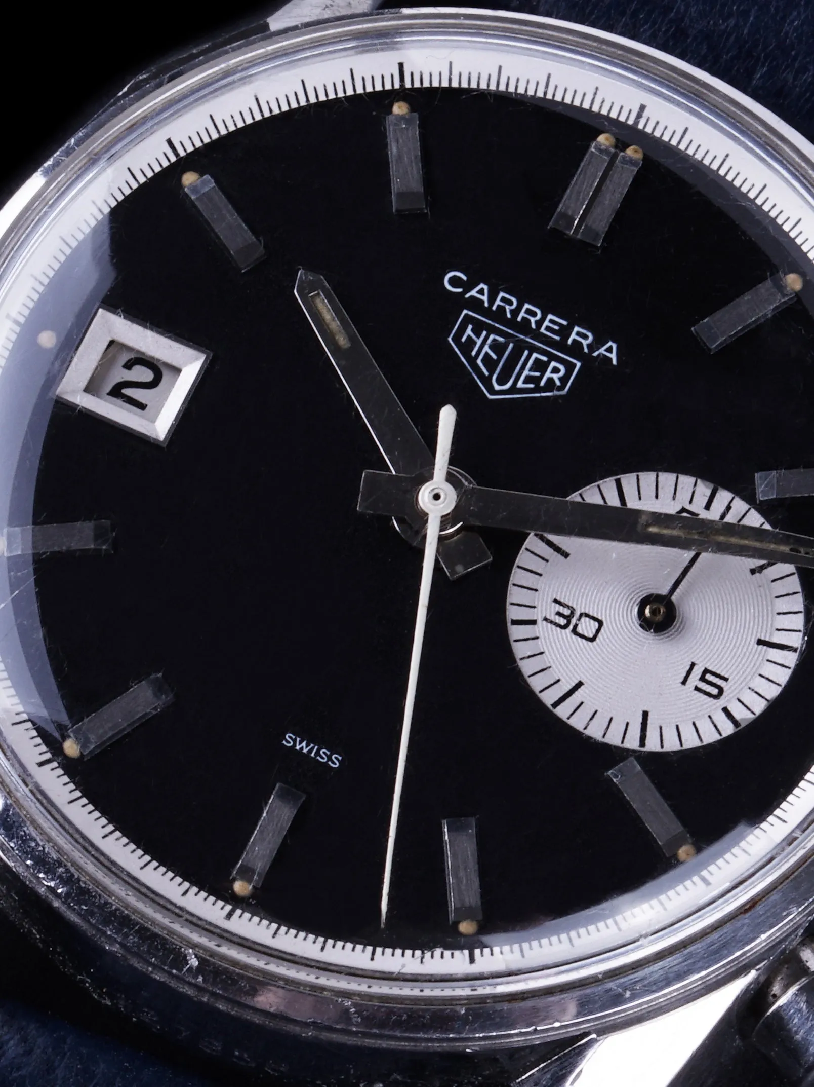 1960s Heuer Carrera Dato 45 (Ref. 3147N)