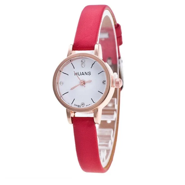 2019 Minimalist Fashion Woman Fine Strap Watch Travel Souvenir Birthday Gifts Free shipping & Wholesale