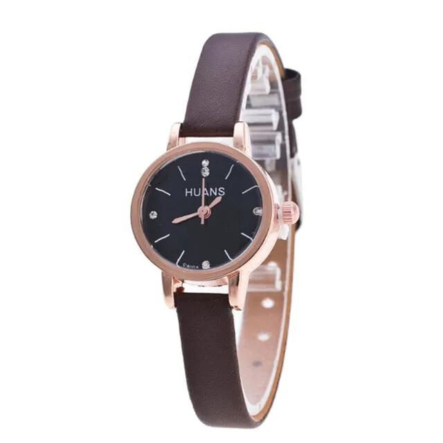 2019 Minimalist Fashion Woman Fine Strap Watch Travel Souvenir Birthday Gifts Free shipping & Wholesale