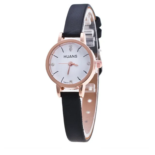 2019 Minimalist Fashion Woman Fine Strap Watch Travel Souvenir Birthday Gifts Free shipping & Wholesale