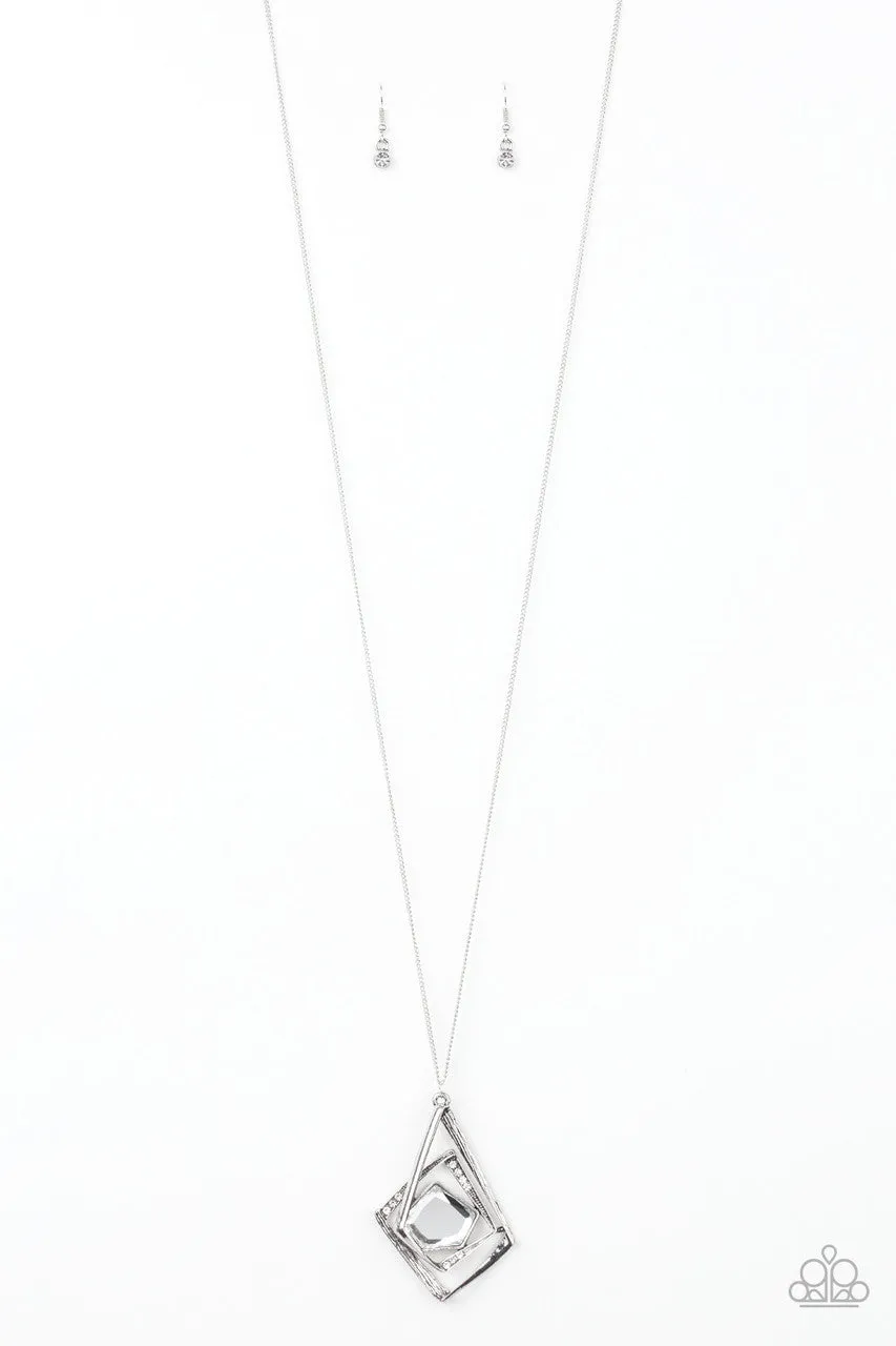 A MODERN Citizen White Paparazzi Necklace