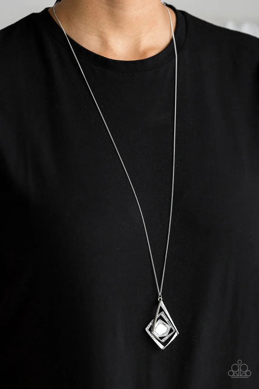 A MODERN Citizen White Paparazzi Necklace