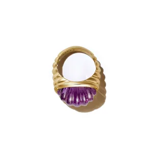 Amethyst Yam Ring