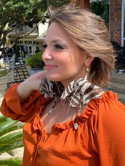 Ana Fabric Statement Earrings