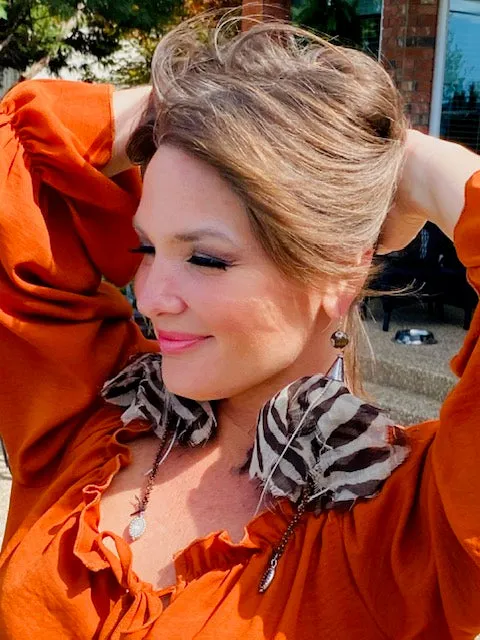 Ana Fabric Statement Earrings