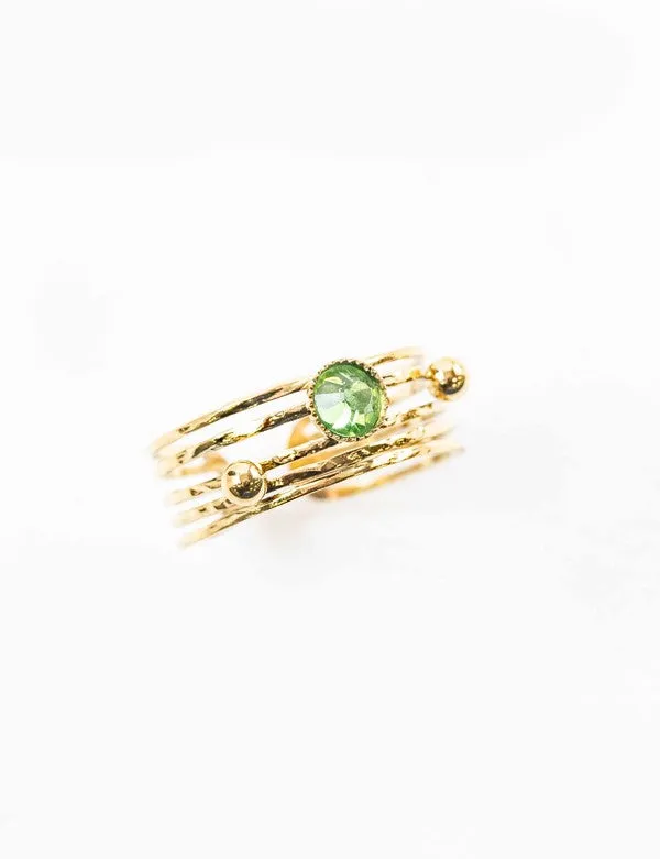 Apfel Adjustable Ring