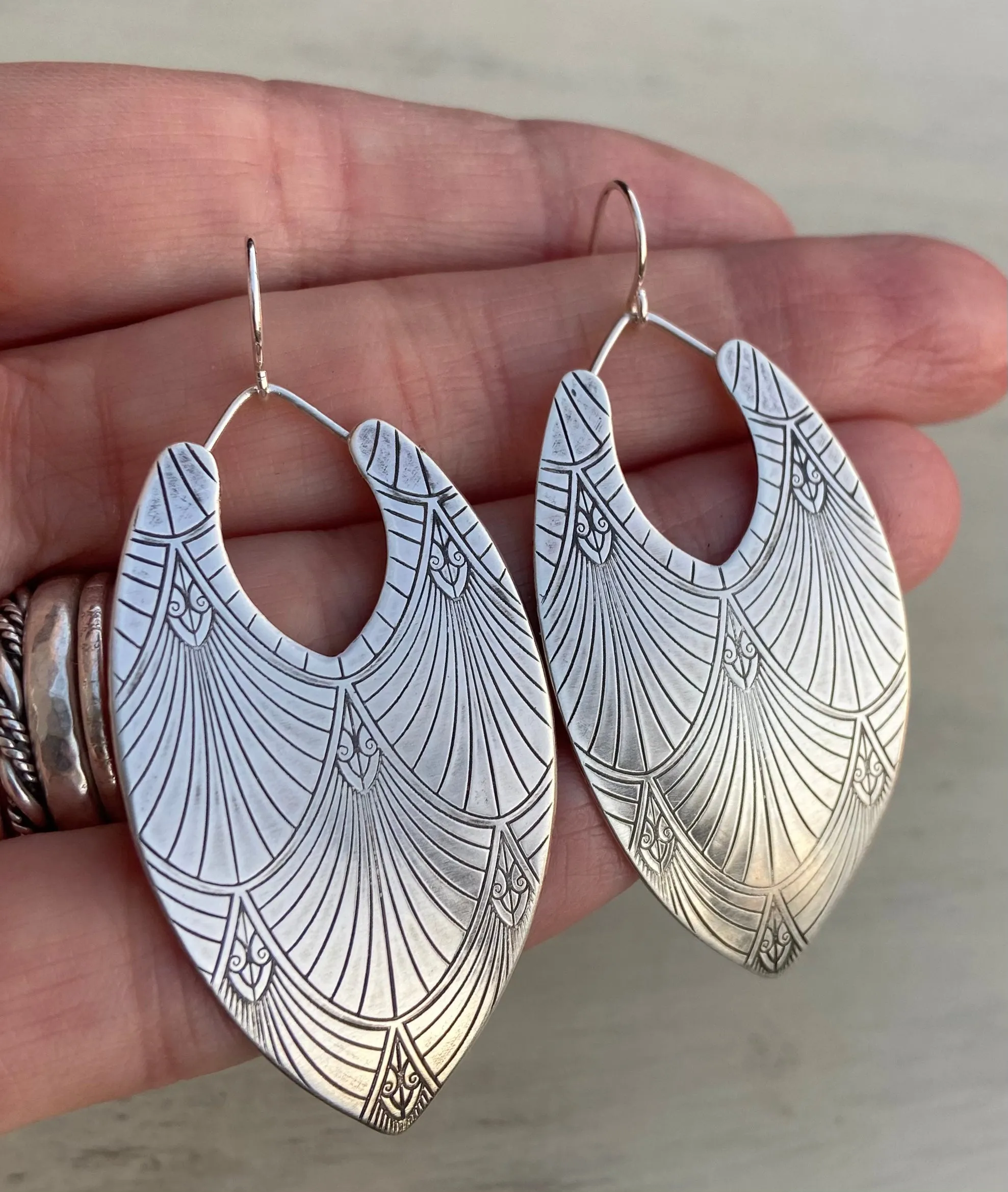 Art Deco Drop Earrings