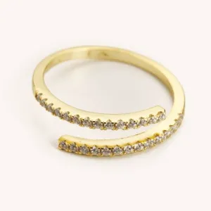 Ashton Gold Adjustable Ring