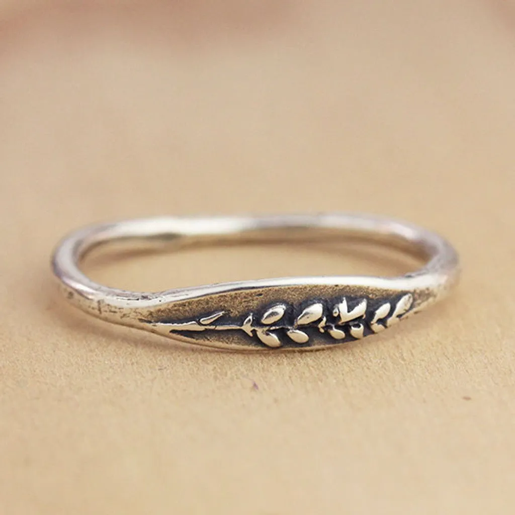 Botanical Rings
