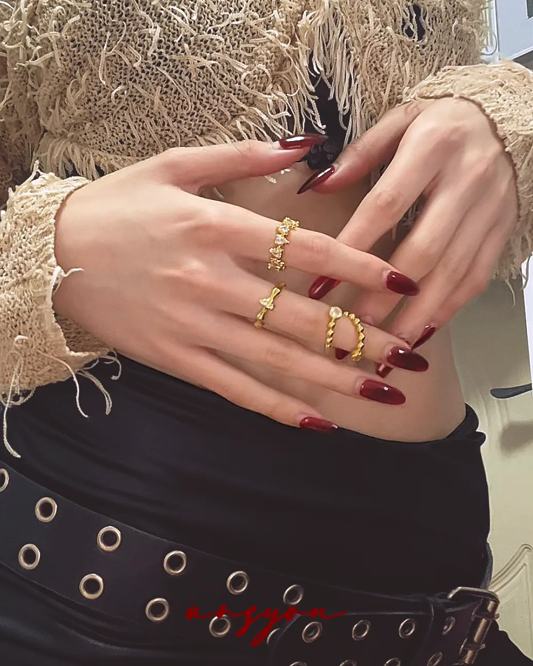 Bubble Duo Diamond Ring
