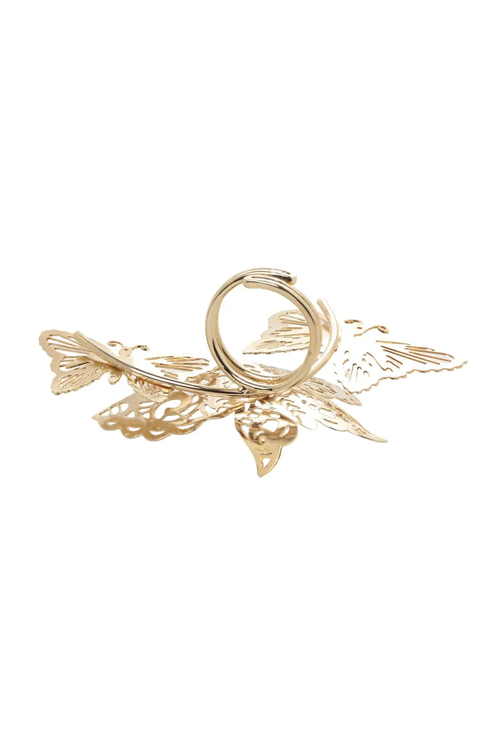 BUTTERFLY FINGER RING