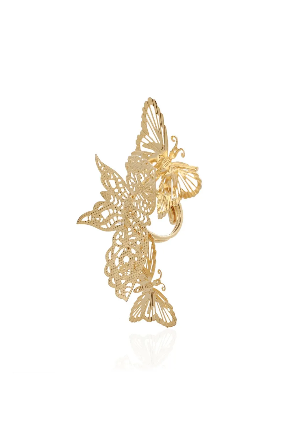 BUTTERFLY FINGER RING