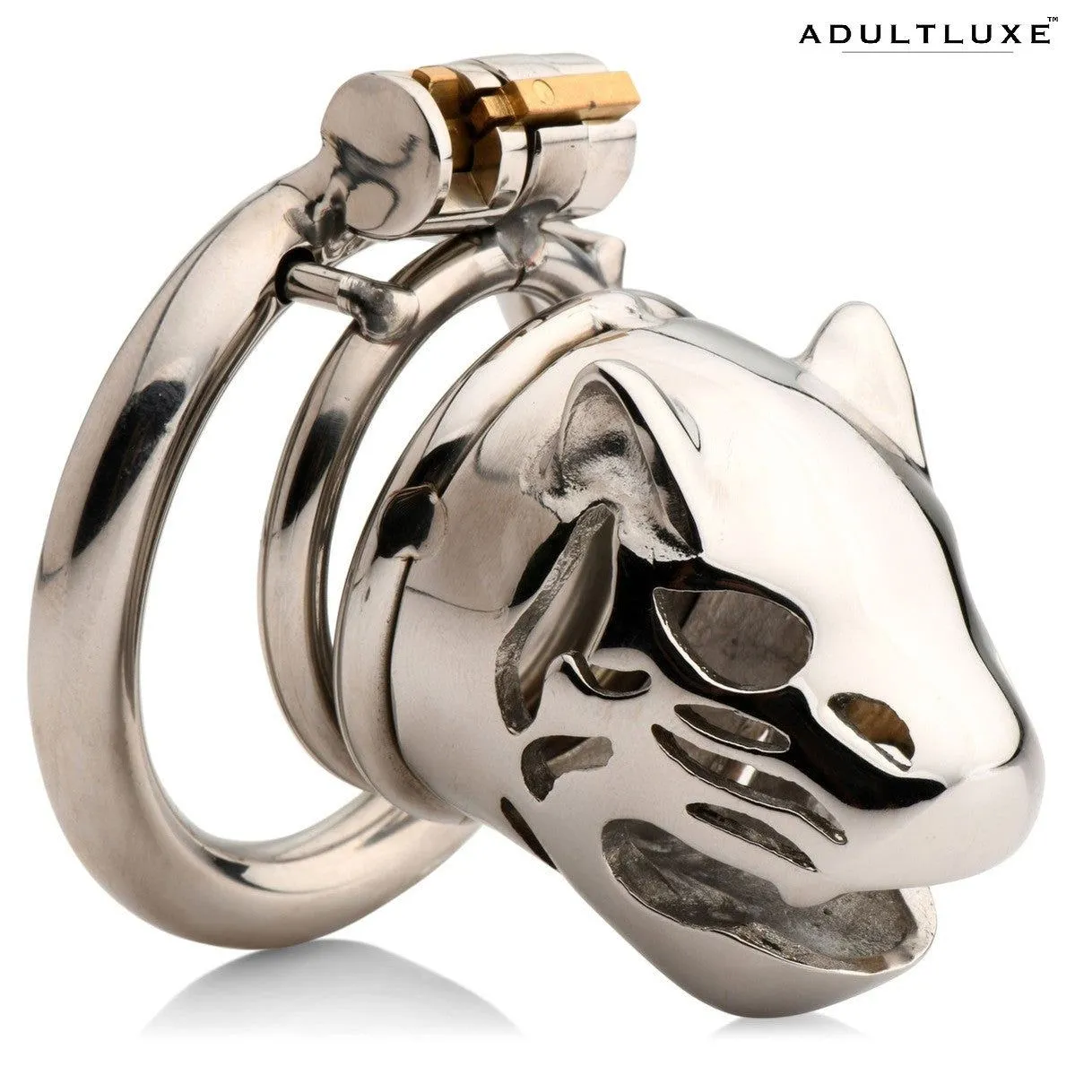 Caged Cougar Locking Chastity Cage