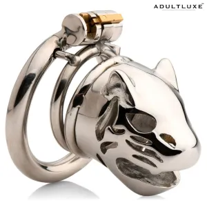 Caged Cougar Locking Chastity Cage