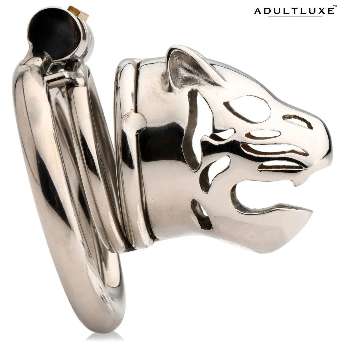 Caged Cougar Locking Chastity Cage
