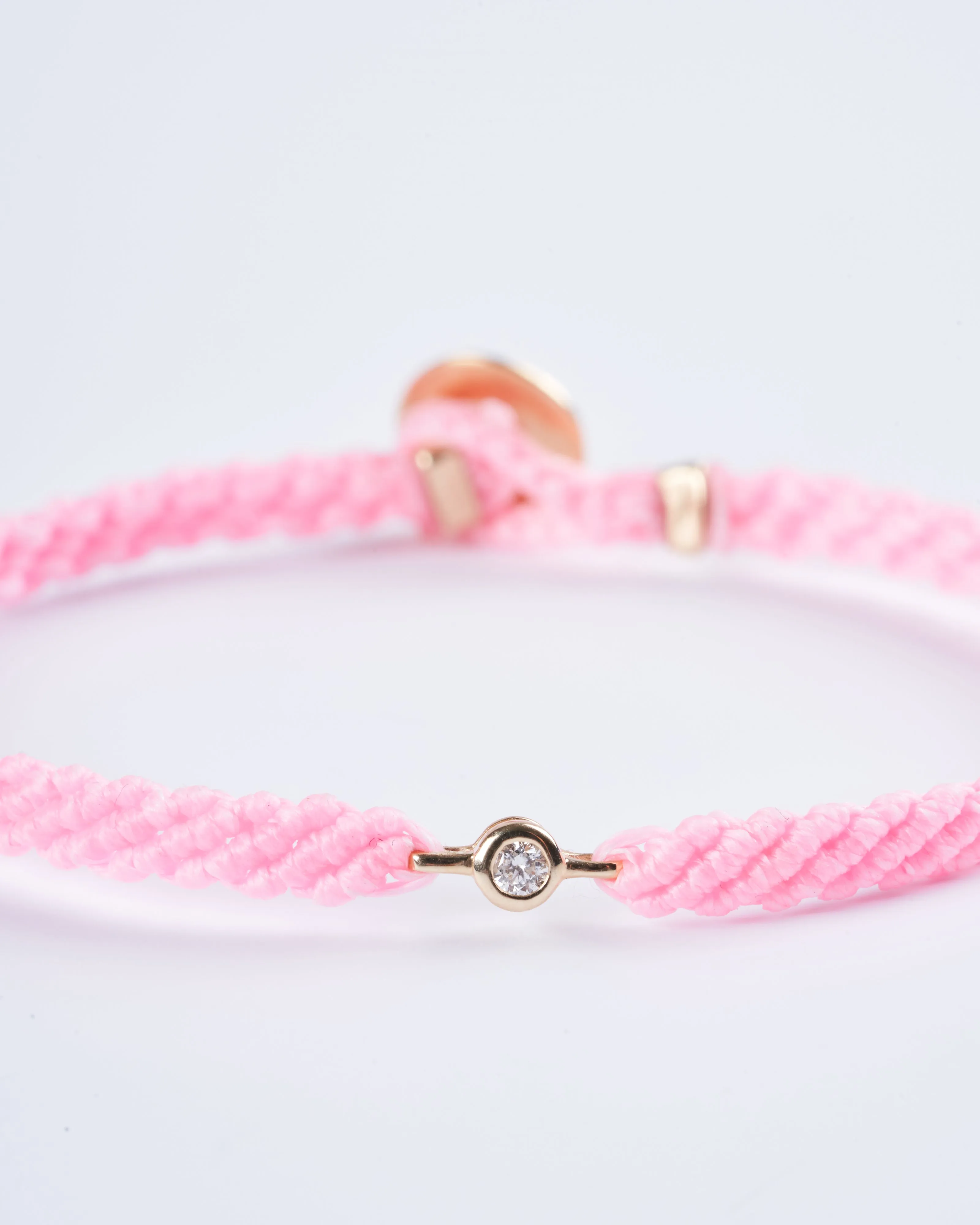 classic diamond bracelet in cadillac pink