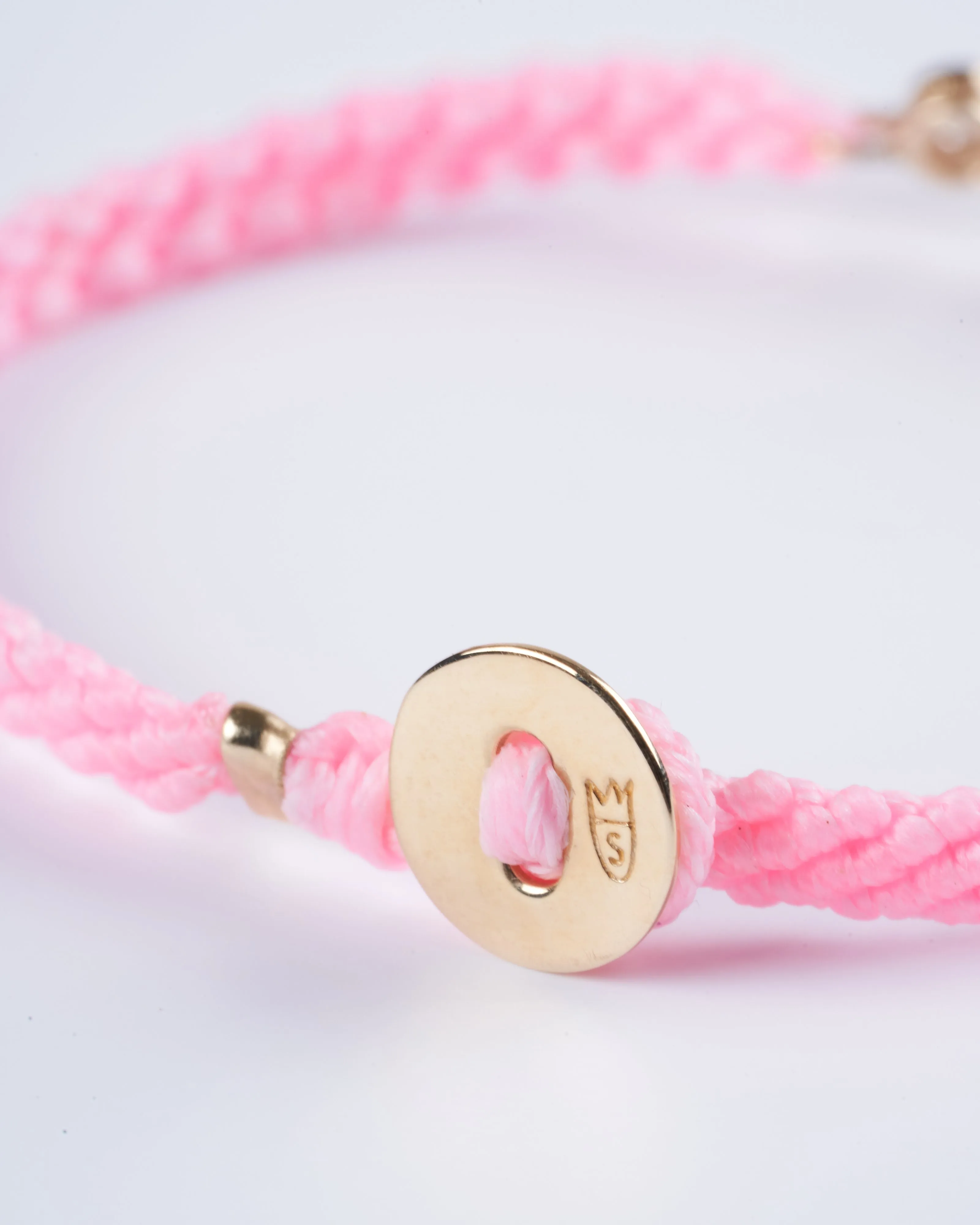classic diamond bracelet in cadillac pink