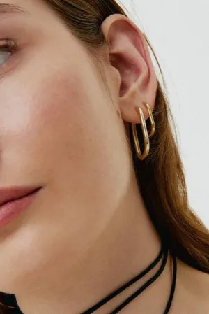 Classic Paper Clip Hoop