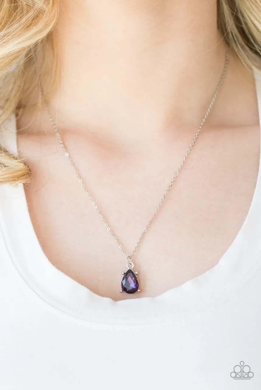 Classy Classicist Purple Paparazzi Necklace