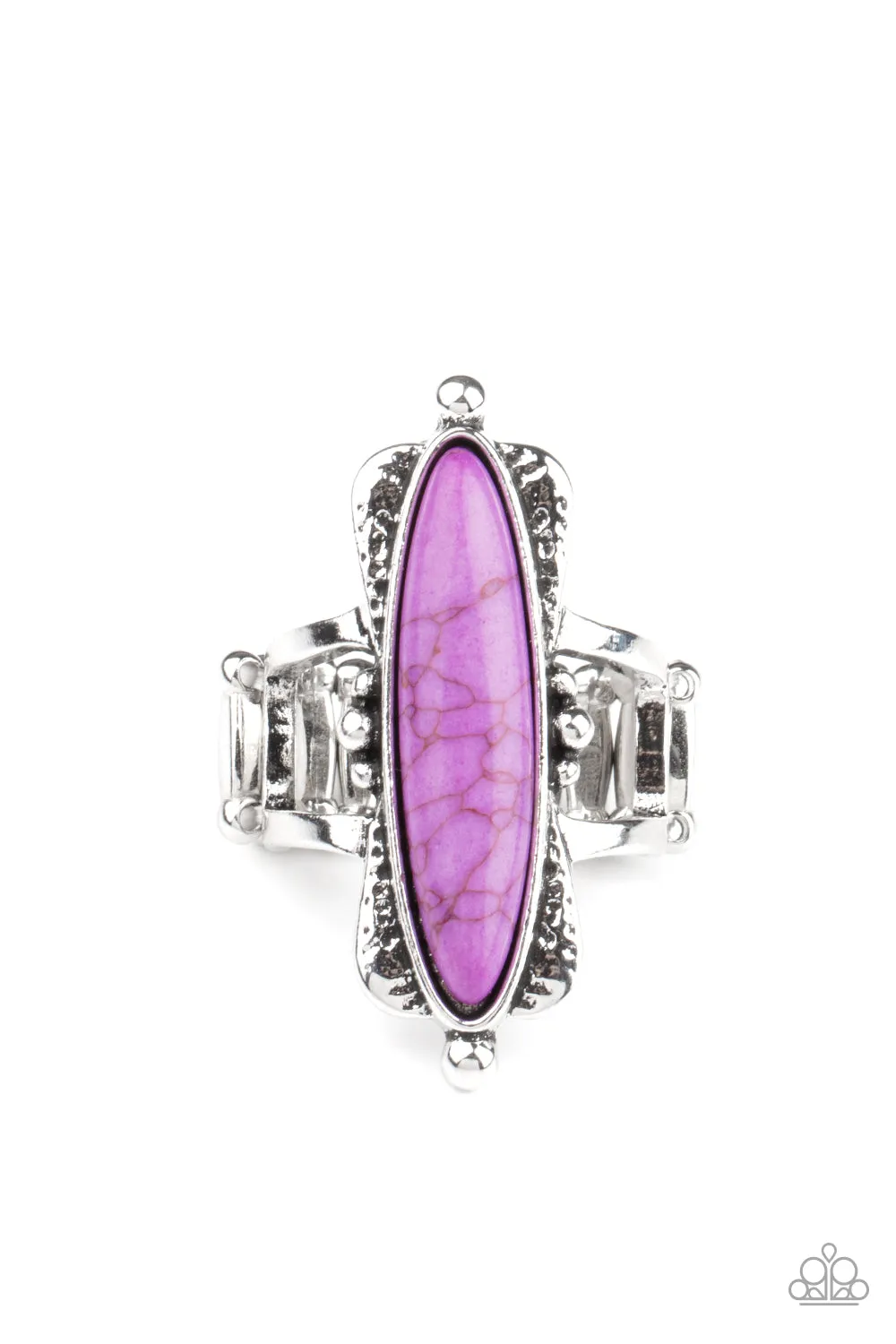 Cottage Craft - Purple Ring