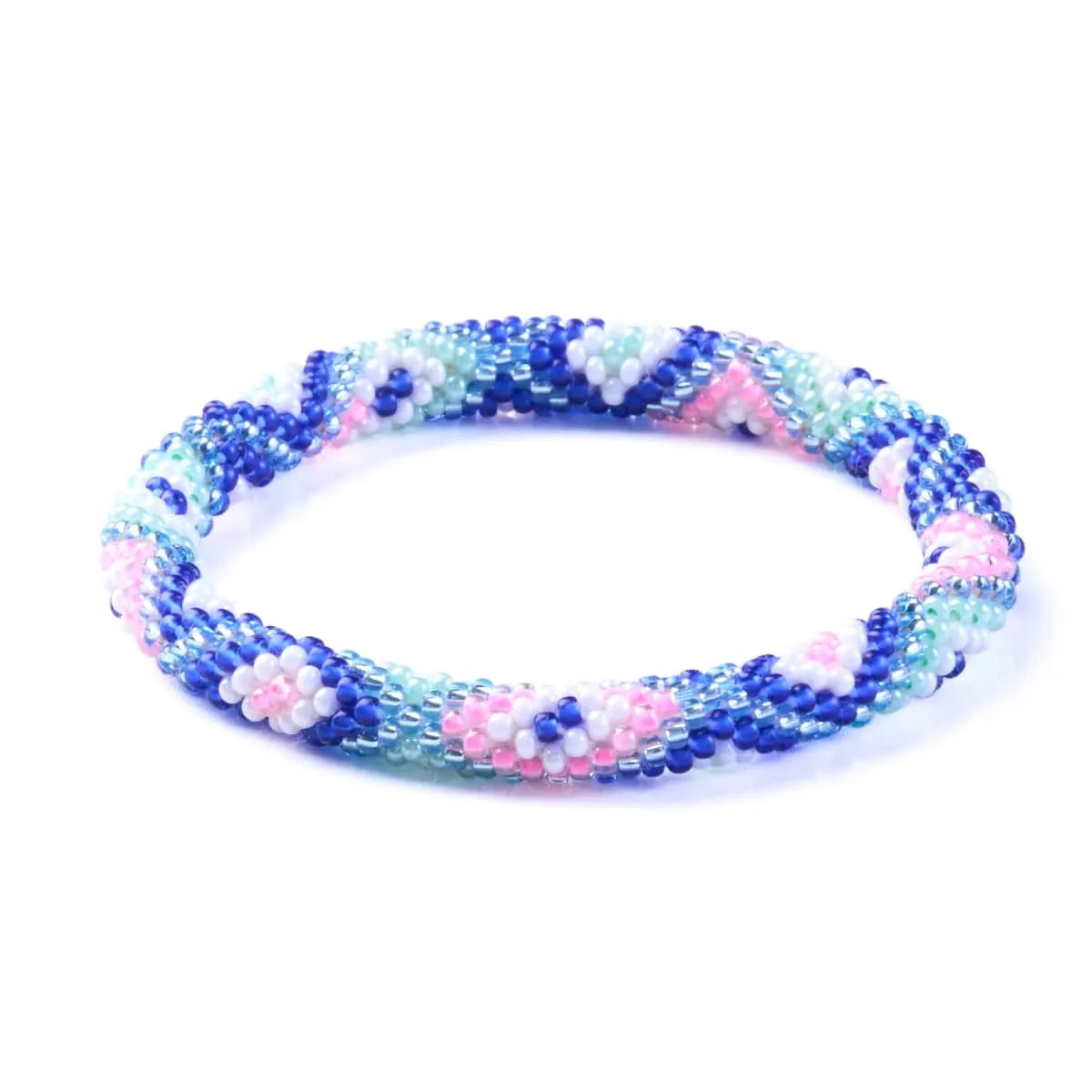 Countryside Meadow | Himalayan Glass Bead Bracelet