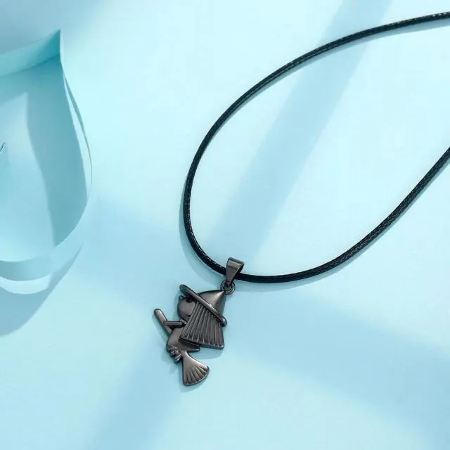 Creative Fashion Trend Little Witch Cute Necklace Jewelry Banquet Gift