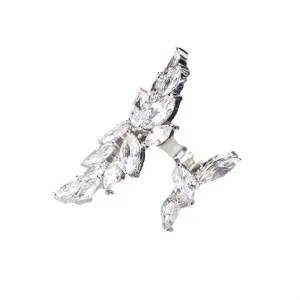 Crystal Collection Tear Drop Ring