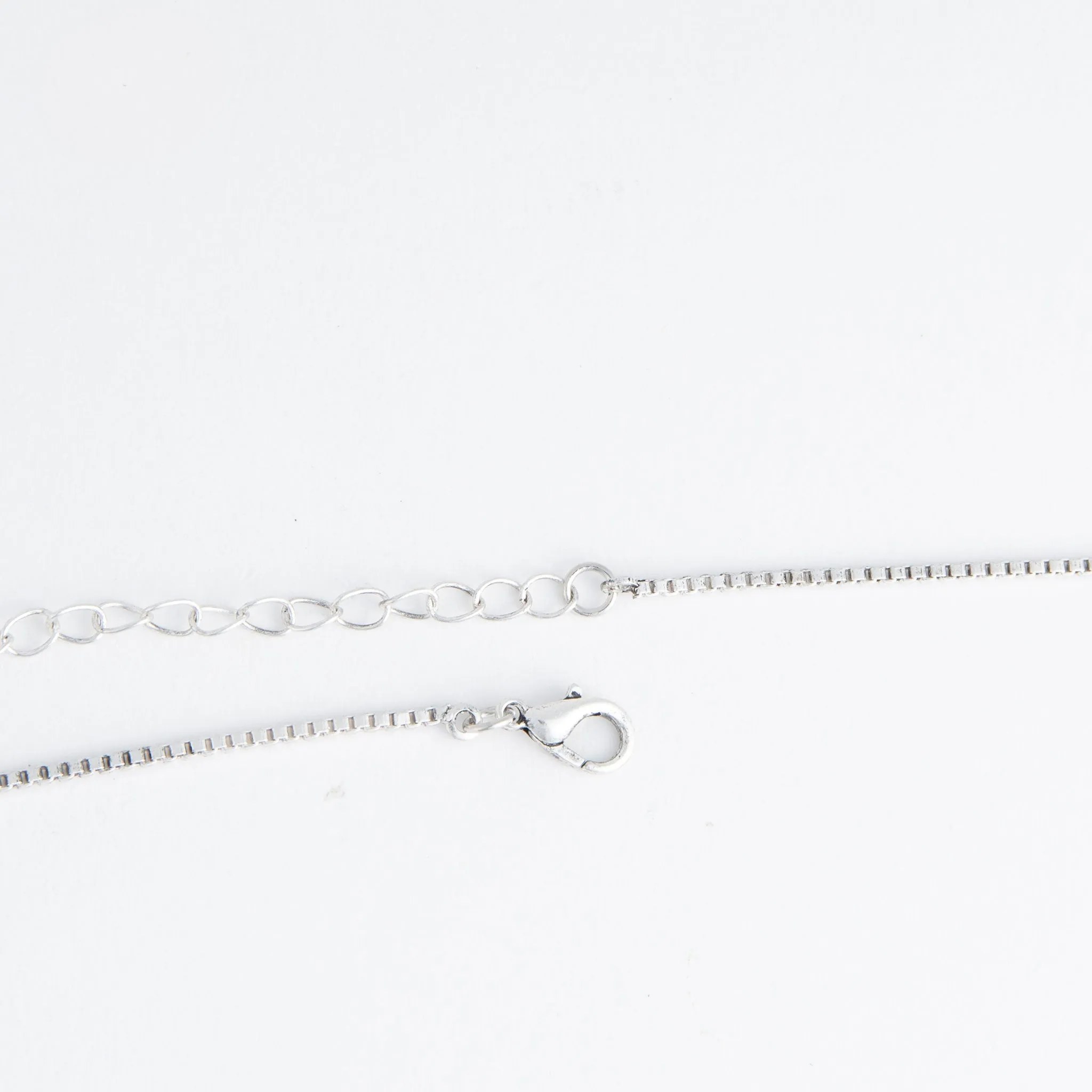 Dahlia Genuine Stone Teardrop Pendant Necklace