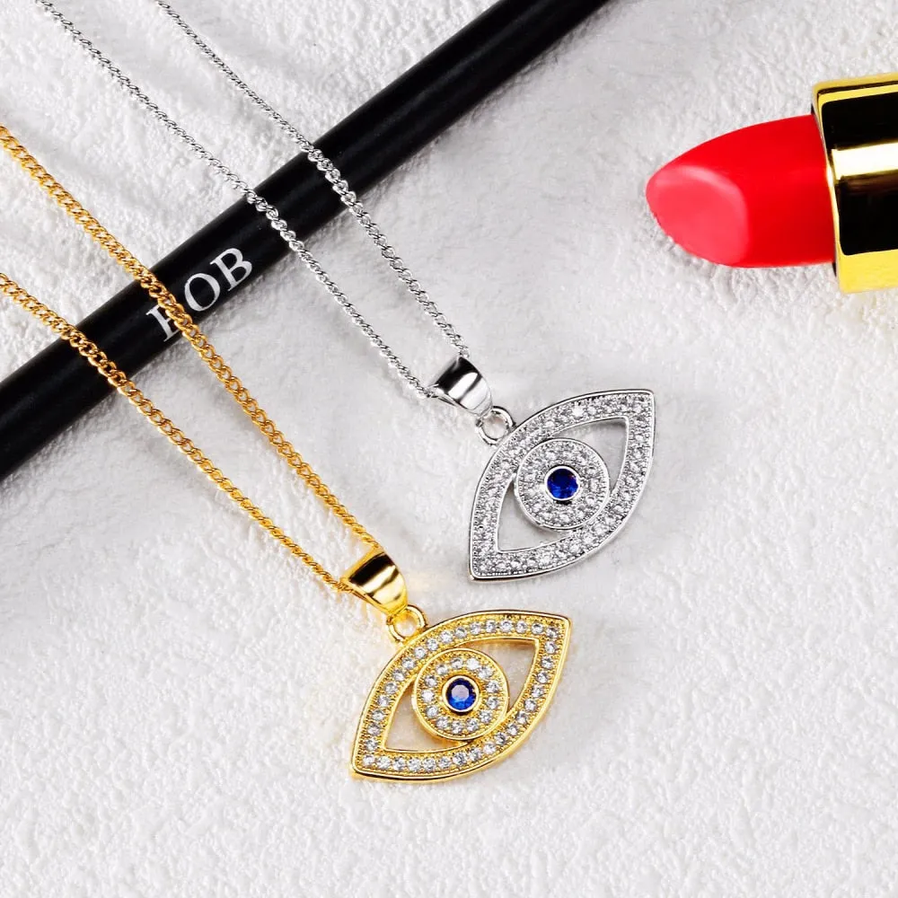 Dainty Evil Eye Necklace