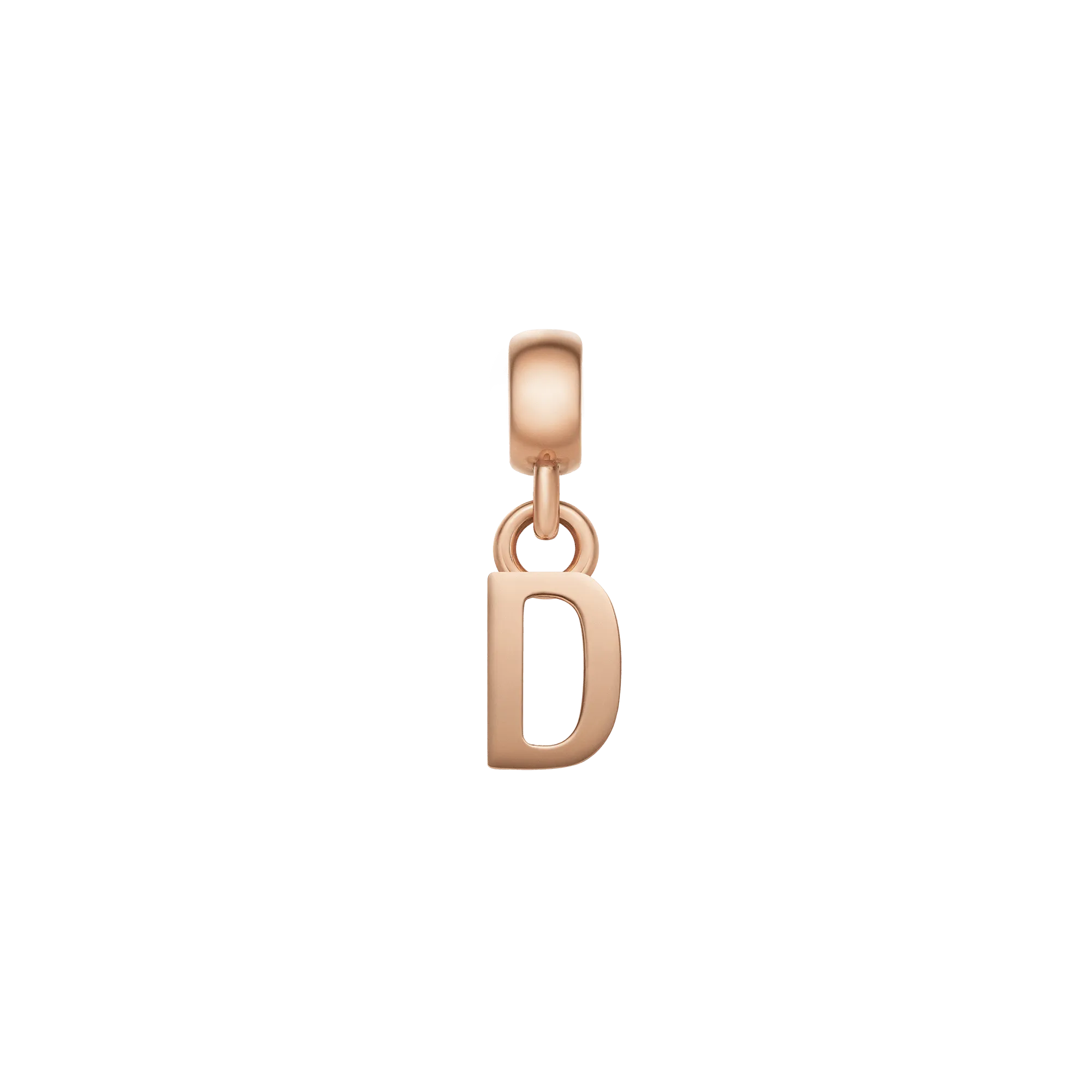 Daniel Wellington Letter Charm Rose Gold