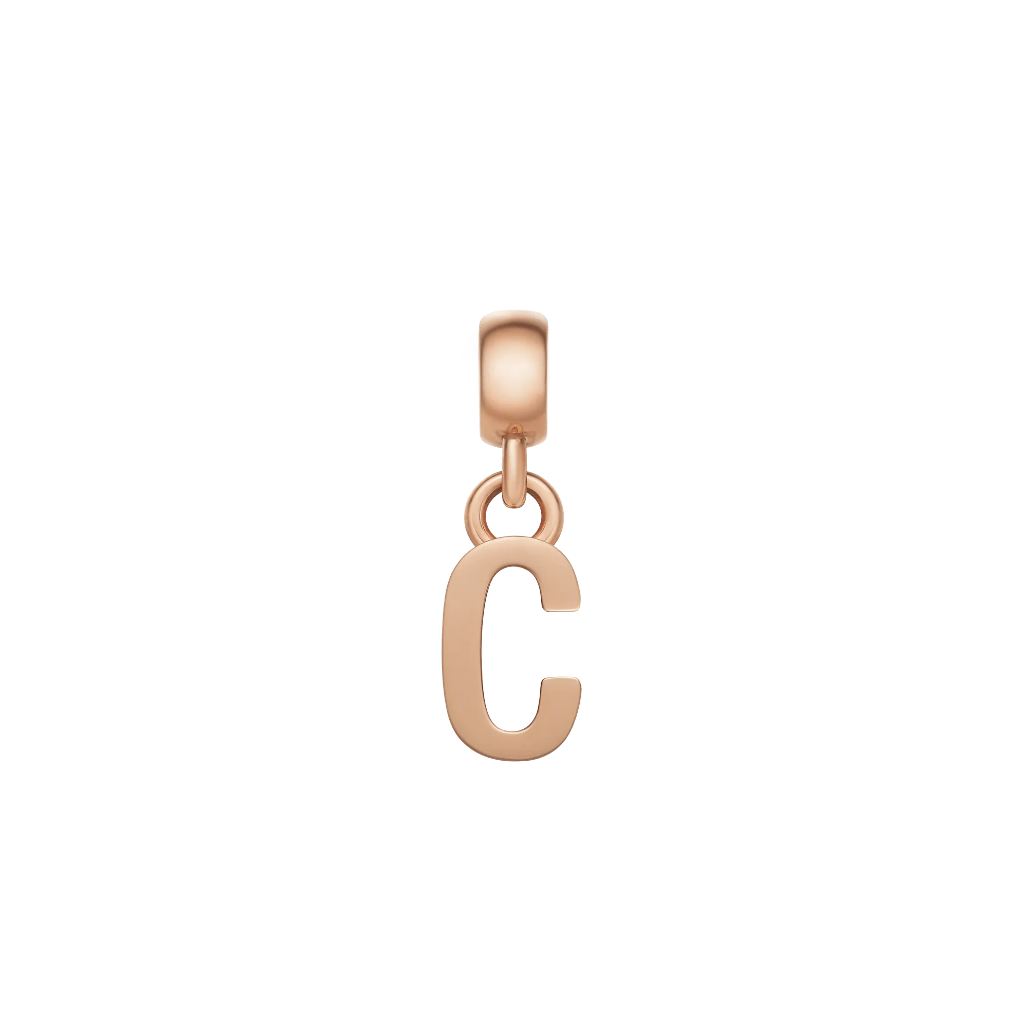 Daniel Wellington Letter Charm Rose Gold