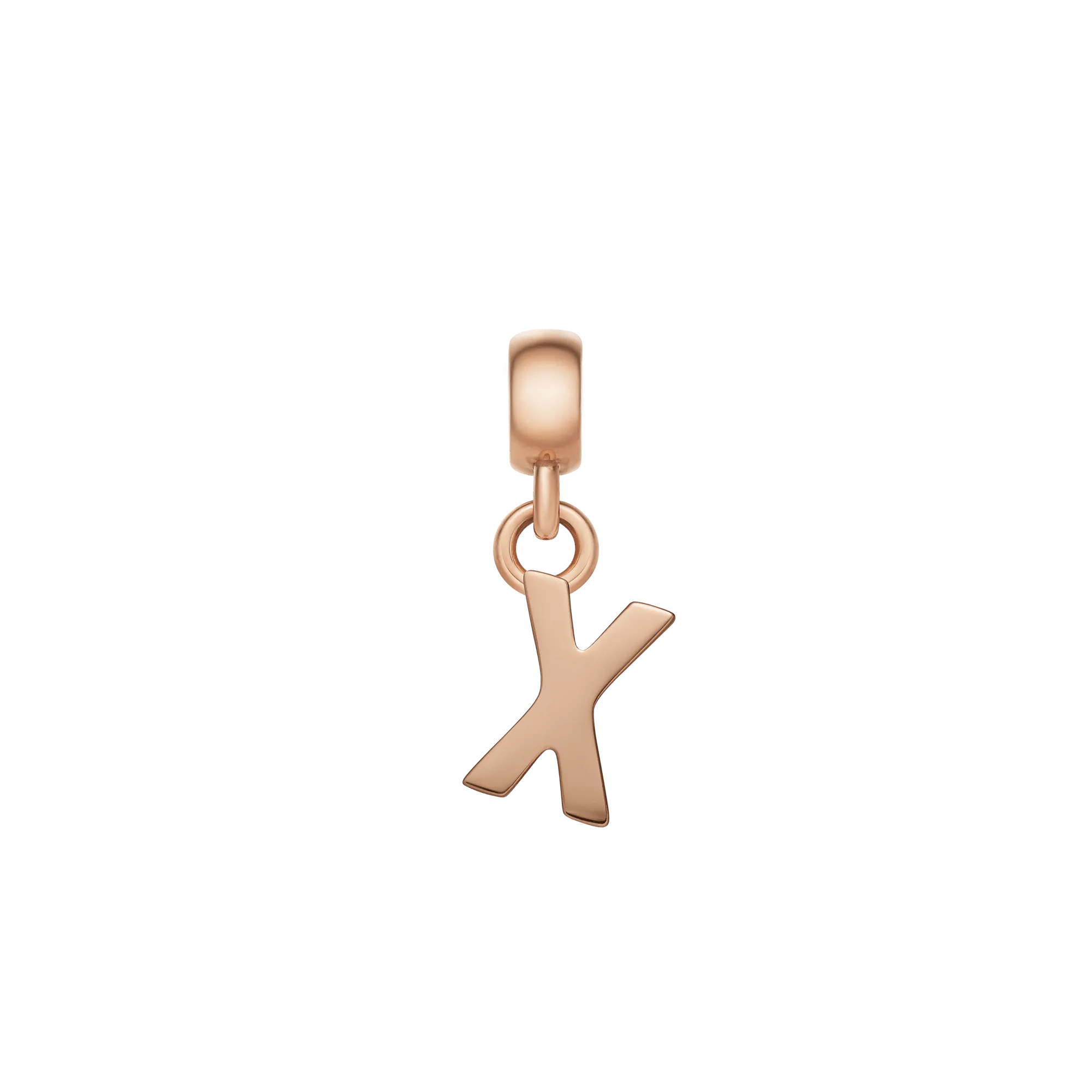Daniel Wellington Letter Charm Rose Gold