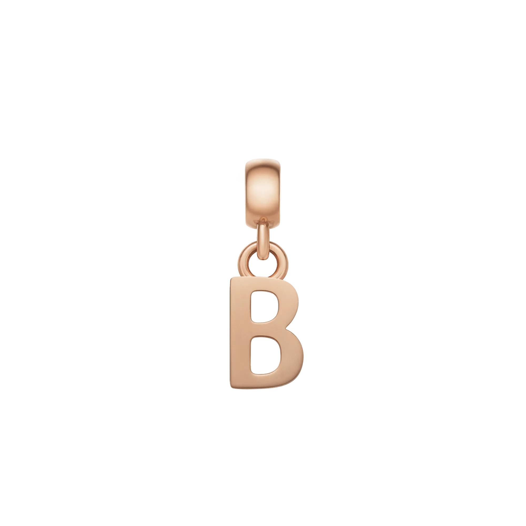 Daniel Wellington Letter Charm Rose Gold