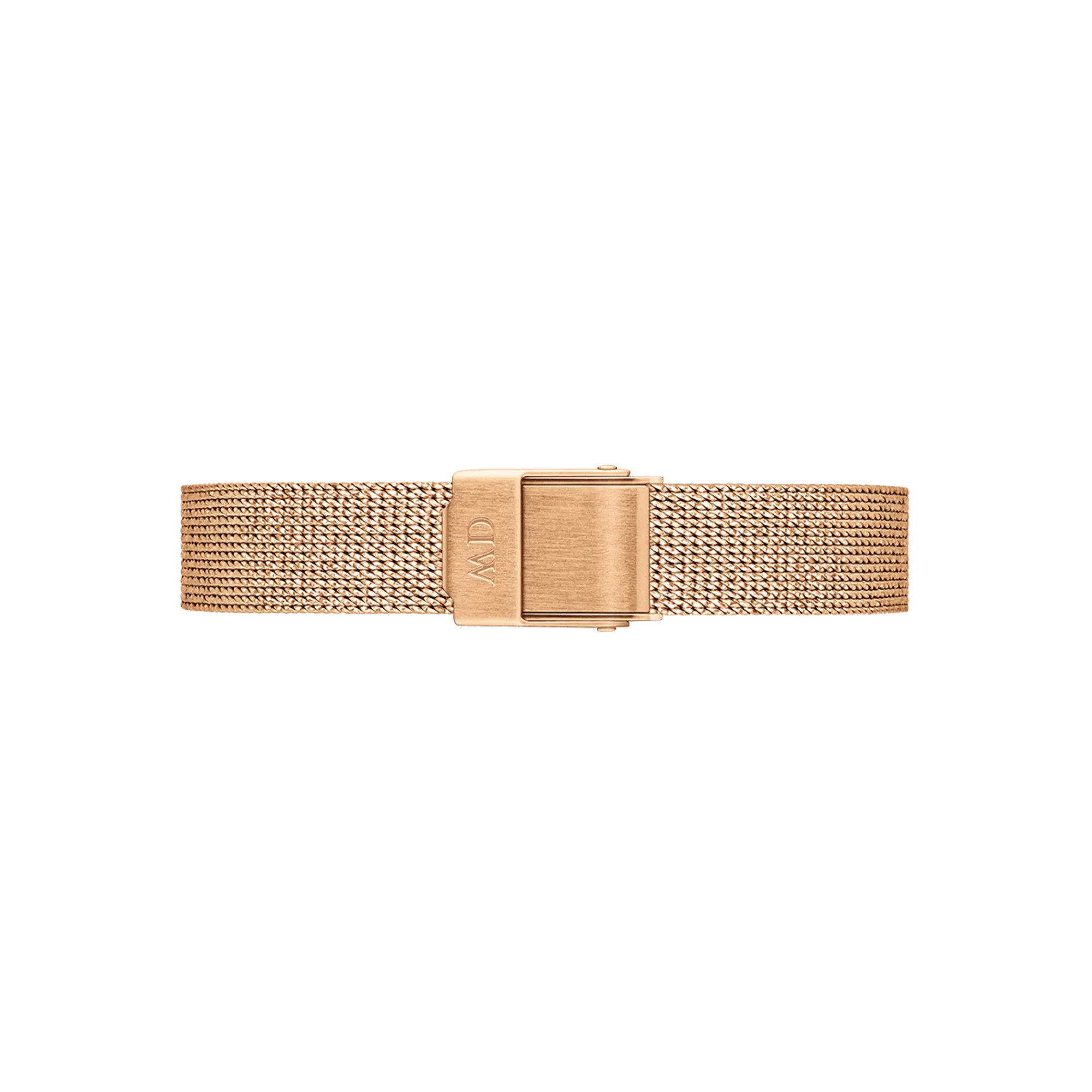 Daniel Wellington Quadro 20X26 Pressed Melrose Rose Gold & White Watch
