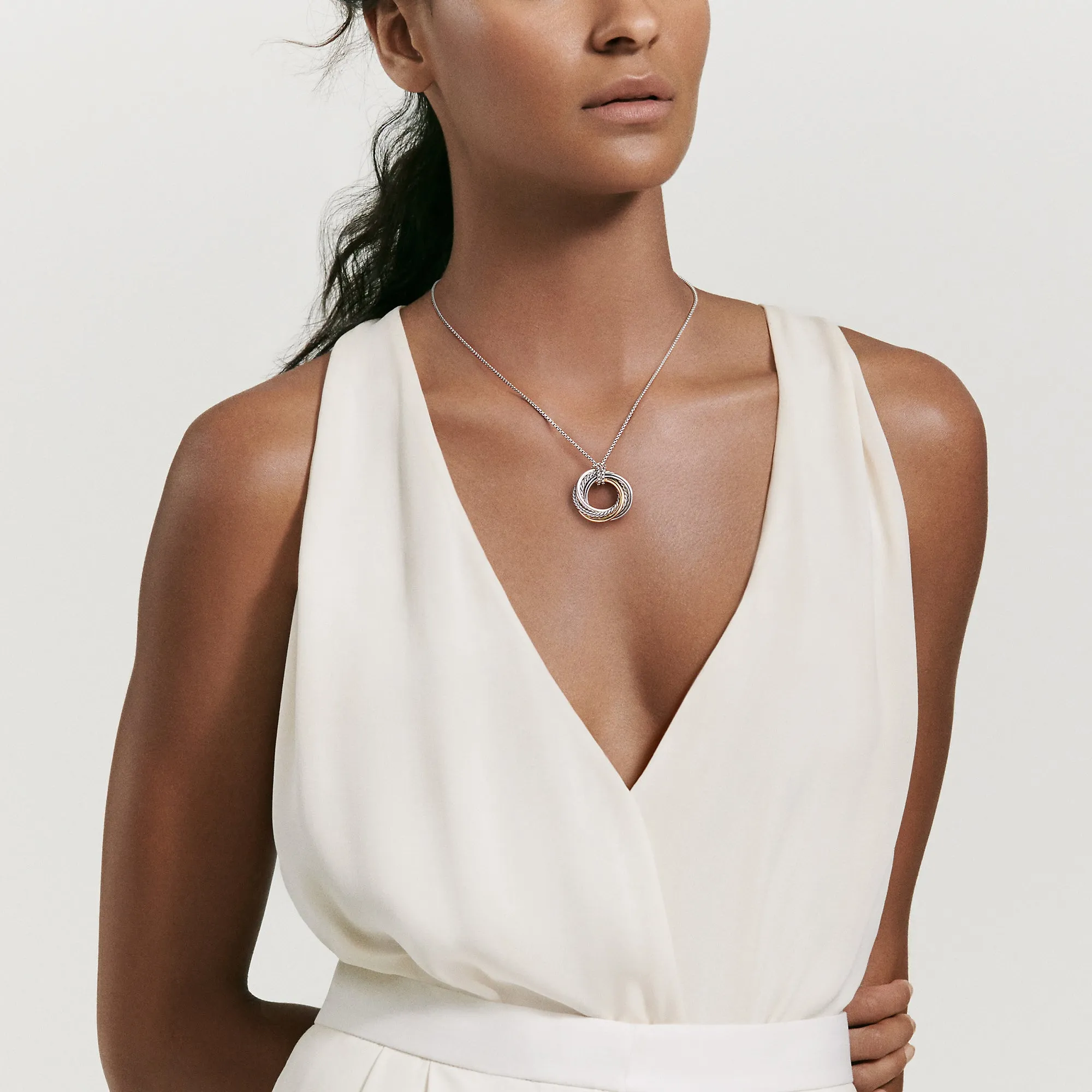 David Yurman   Necklaces & Pendant in Silver and 14-Karat Yellow Gold