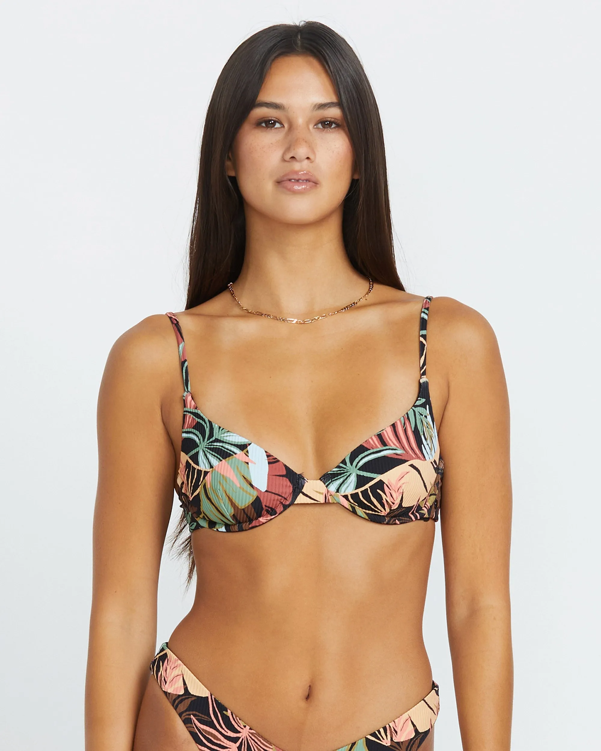 Day And Night Tropic Uwire Bikini Top - MULTI