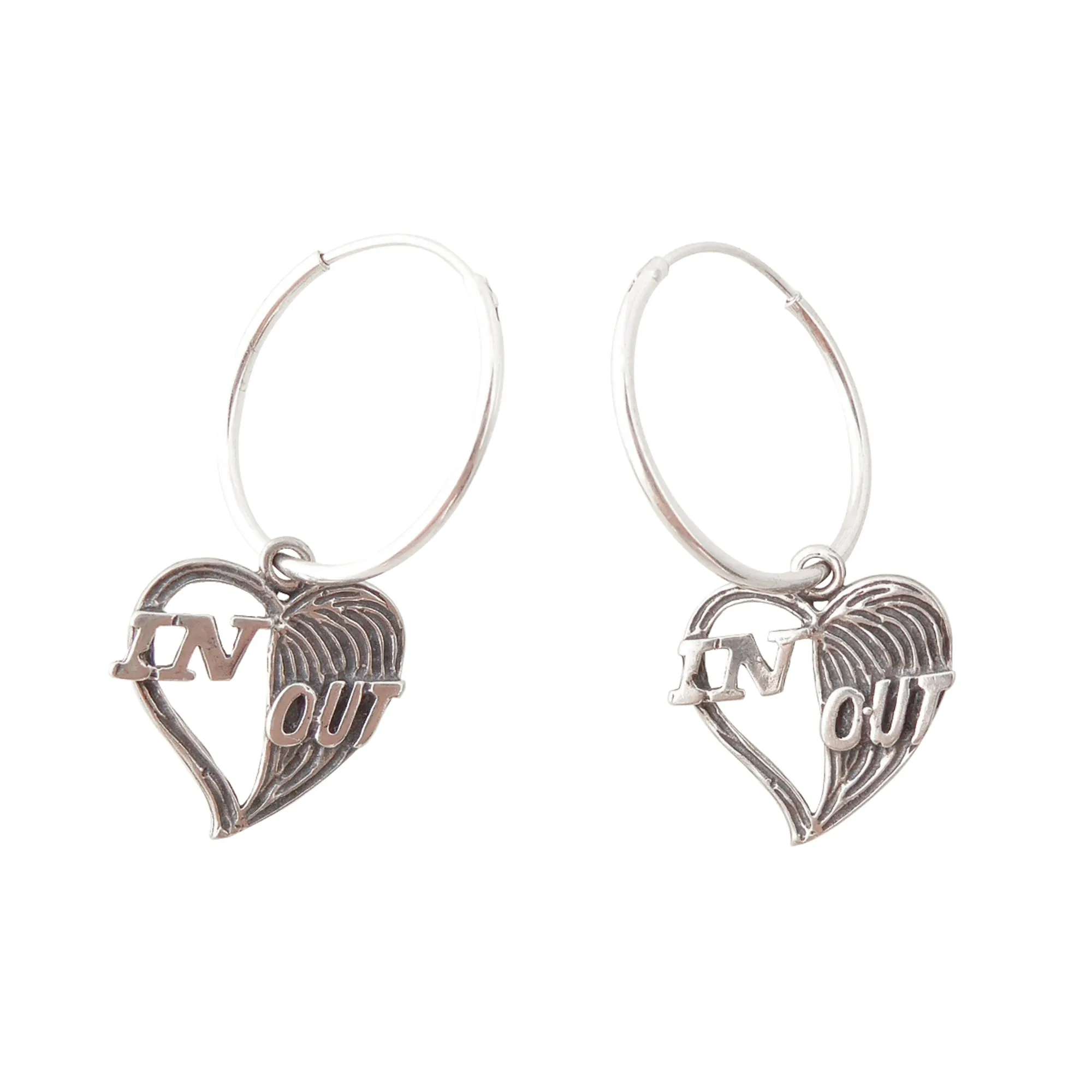 Define the relationship hoop earrings