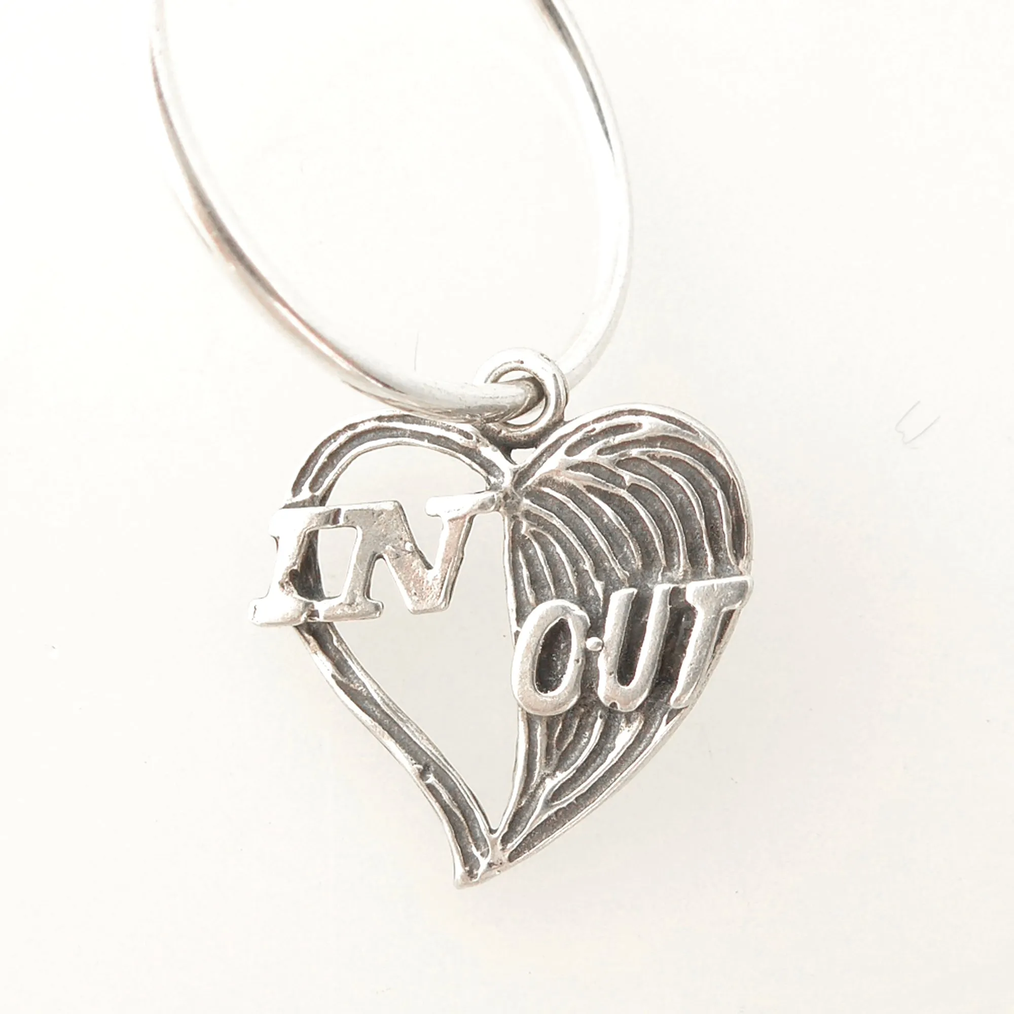 Define the relationship hoop earrings
