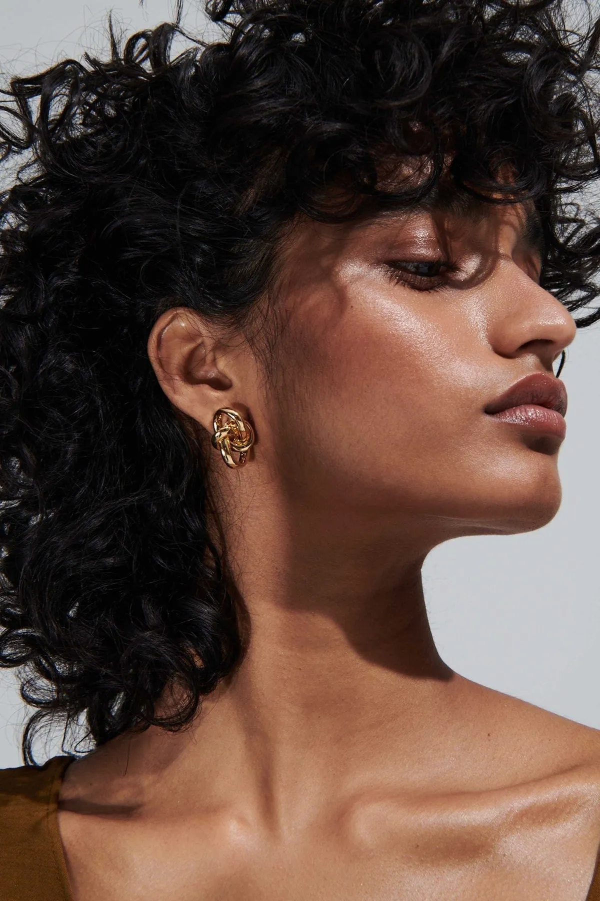 Demarson Asher Earrings in Gold