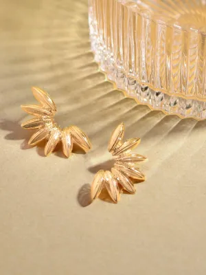 Demi Leaf Statement Earring