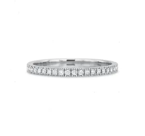 Diamond Eternity Band in White Gold .30tw