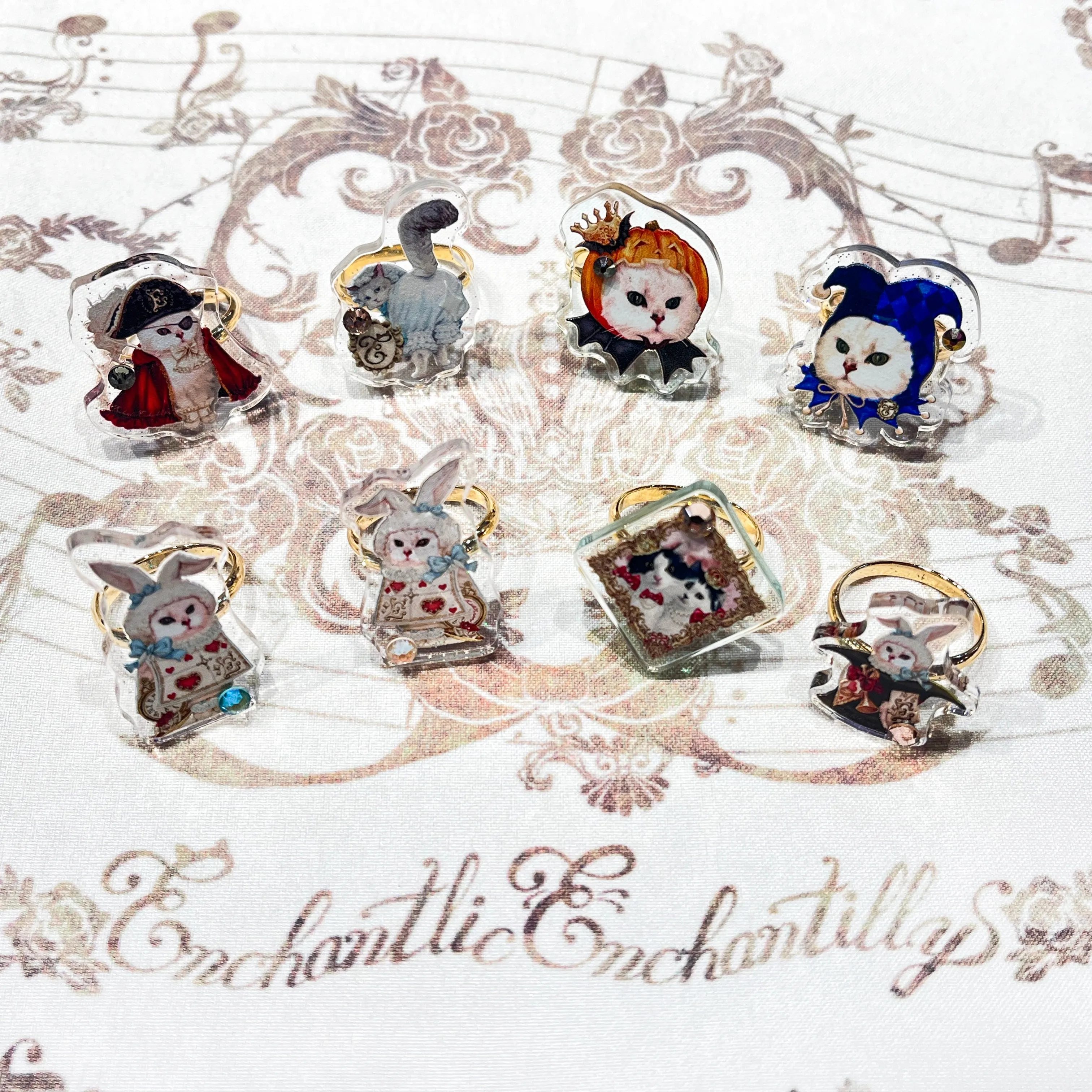 Dolled Up Ring - Cat Series 2