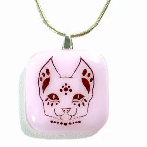 Egyptian Cat Pendant Necklace