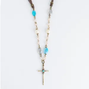 Elodie Cross Pendant Necklace