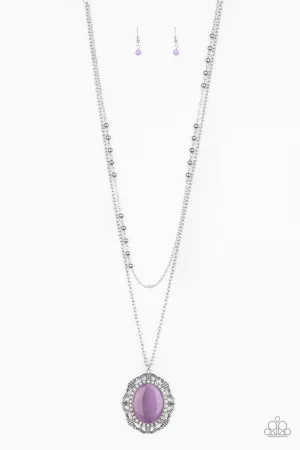 Endlessly Enchanted Purple Paparazzi Necklace