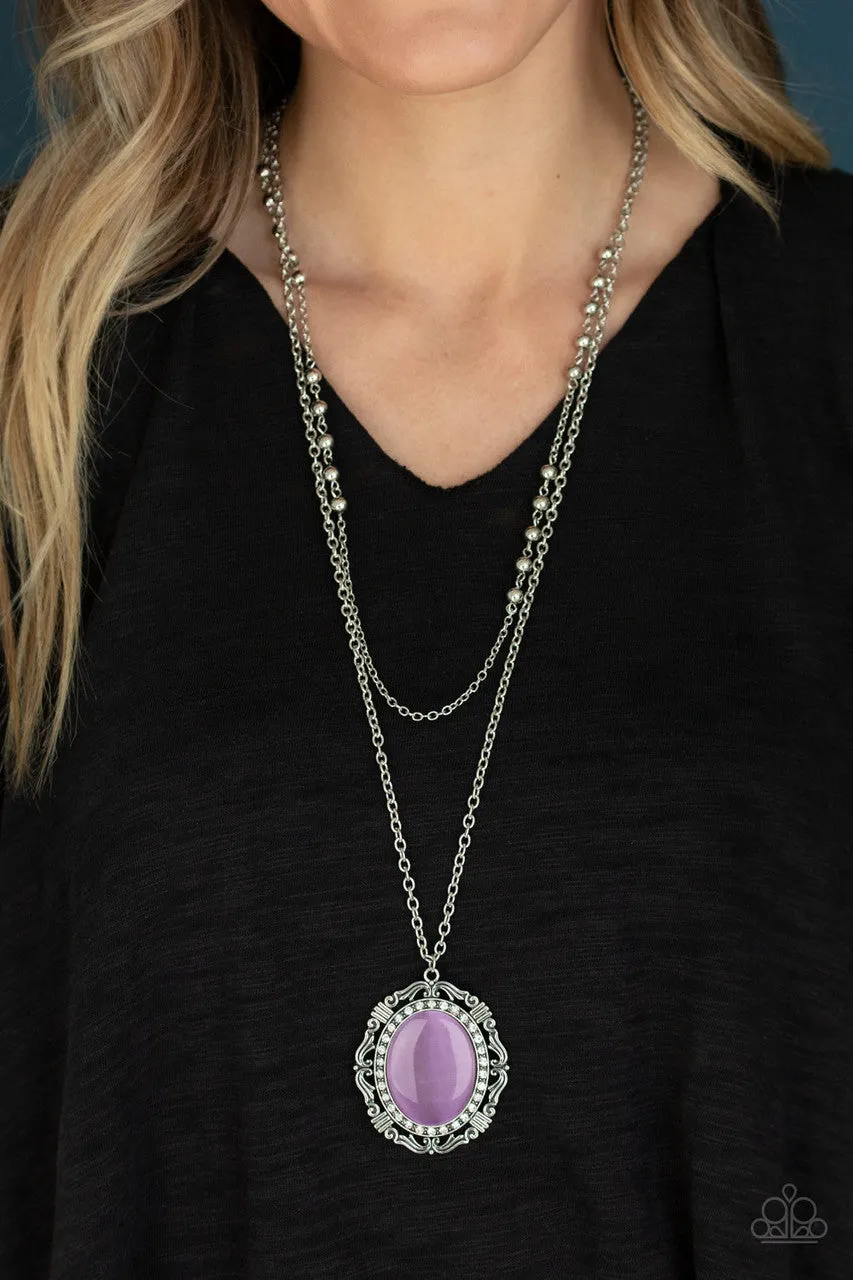 Endlessly Enchanted Purple Paparazzi Necklace